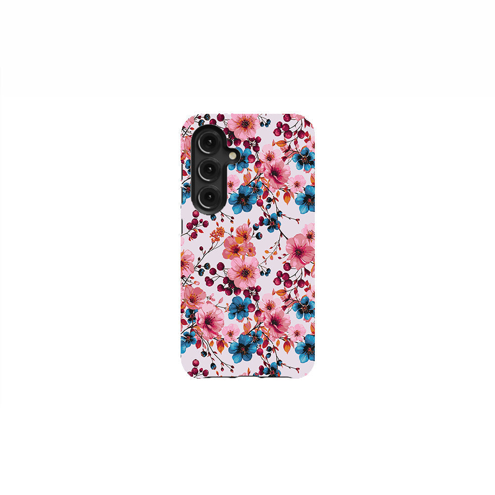 Dual-Tone Cherry Blossoms Phone Case