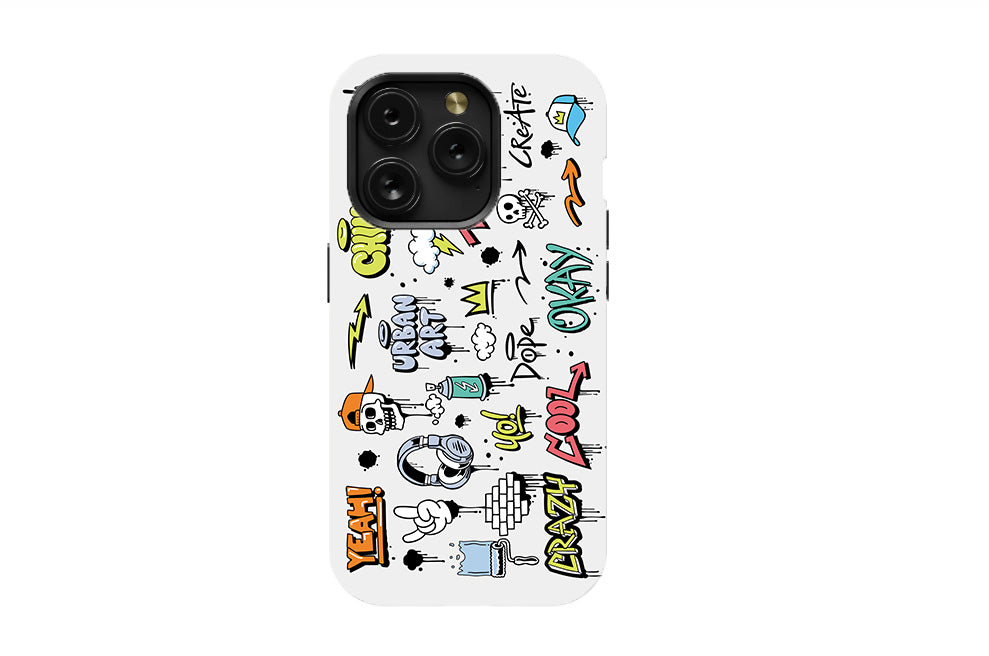 Graffiti Cartoons-Doodles Phone Case