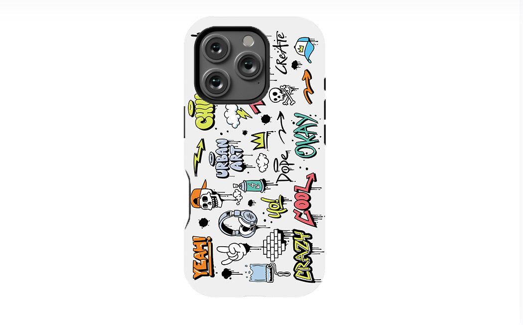 Graffiti Cartoons-Doodles Phone Case