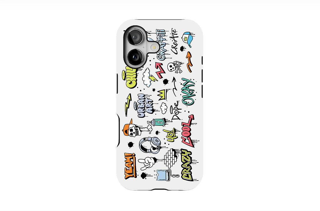 Graffiti Cartoons-Doodles Phone Case