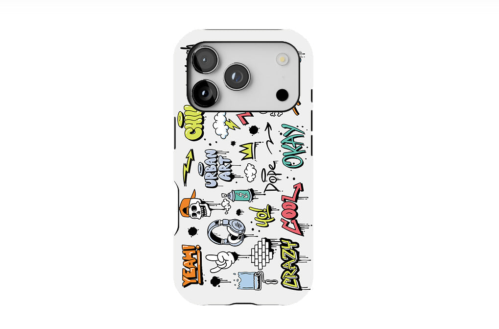 Graffiti Cartoons-Doodles Phone Case