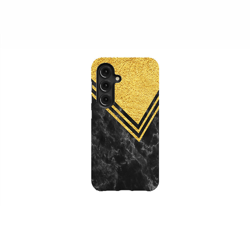Golden Marble Phone Case
