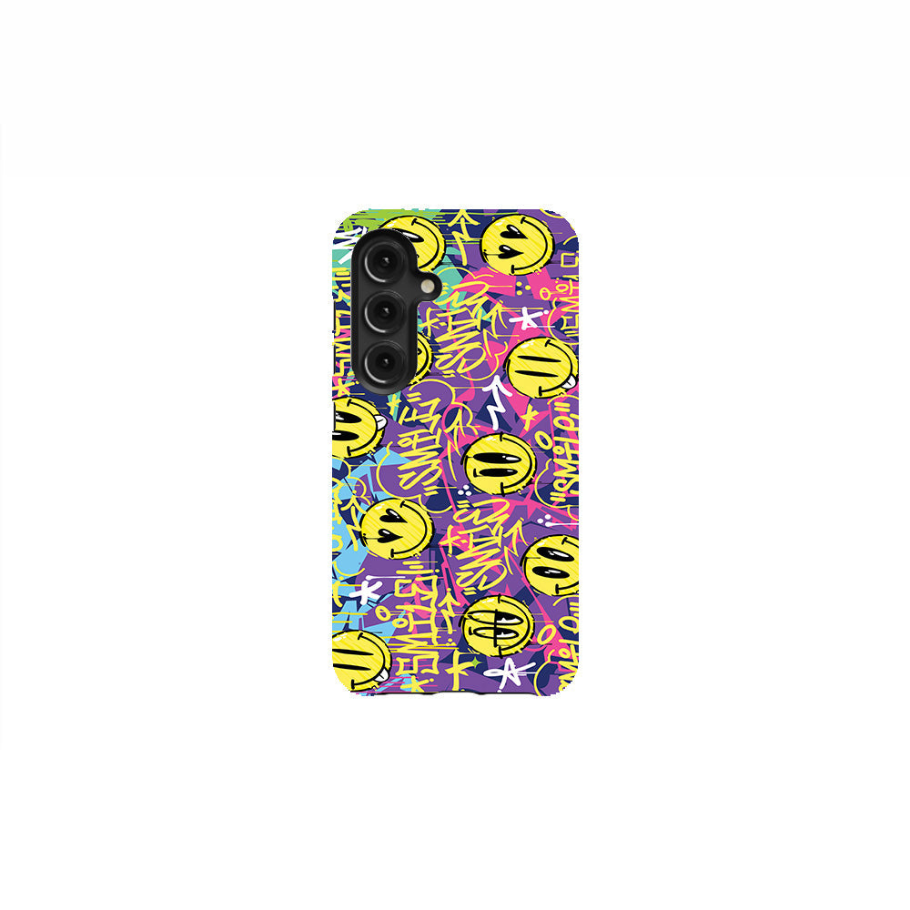 Graffiti Happy Smiling Face Phone Case