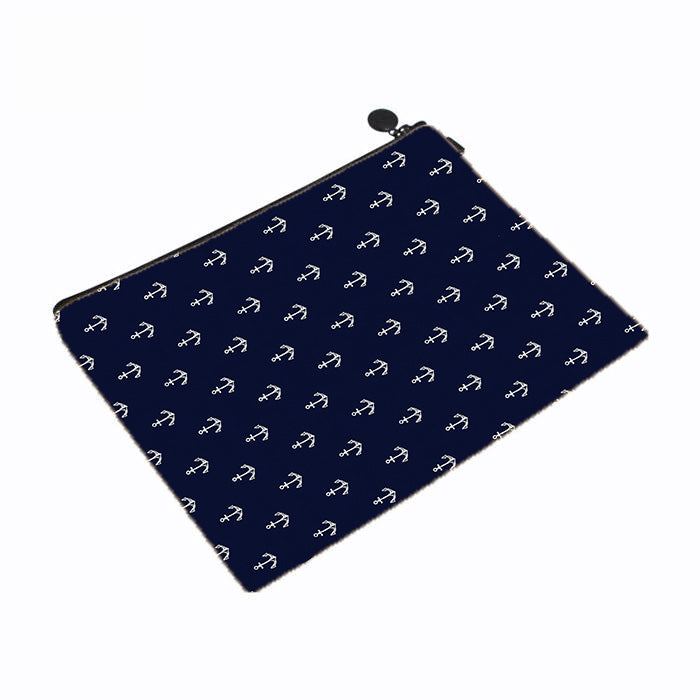 Ocean Anchor Makeup Bag