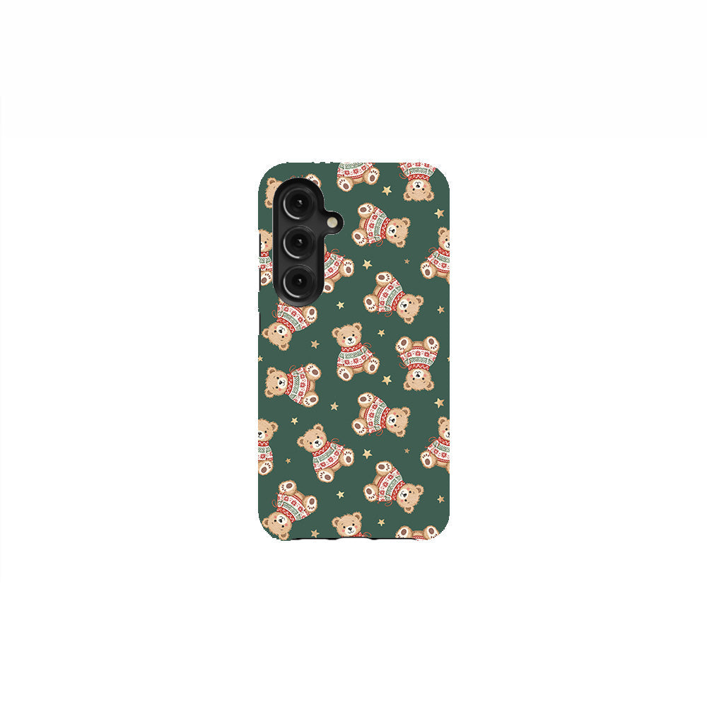 Cozy Sweater Teddy Bear Phone Case