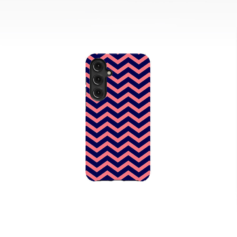 Coral ZigZag Phone Case