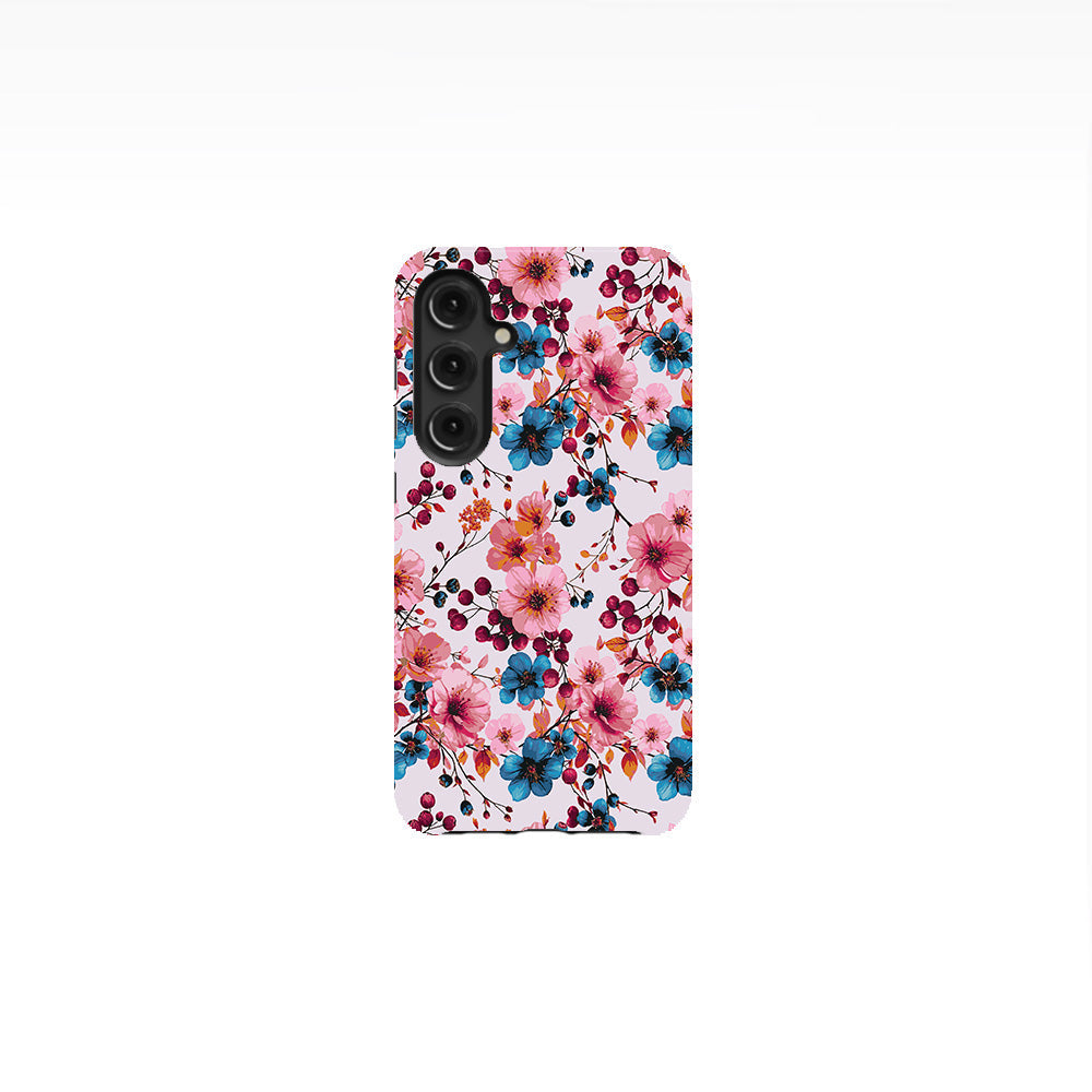 Dual-Tone Cherry Blossoms Phone Case