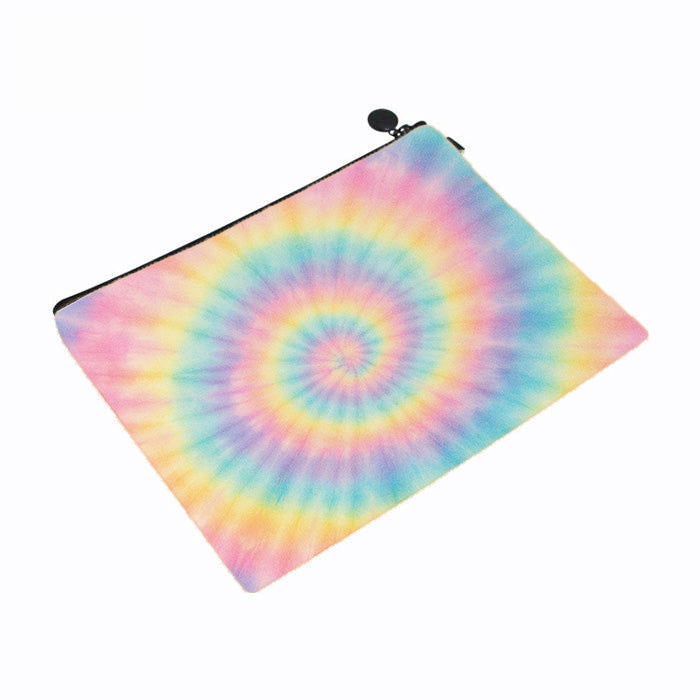 Prismatic Tie Die Makeup Bag