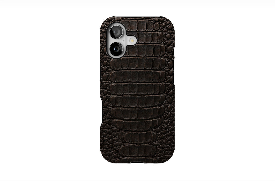 Crocodile Skin Texture - Black