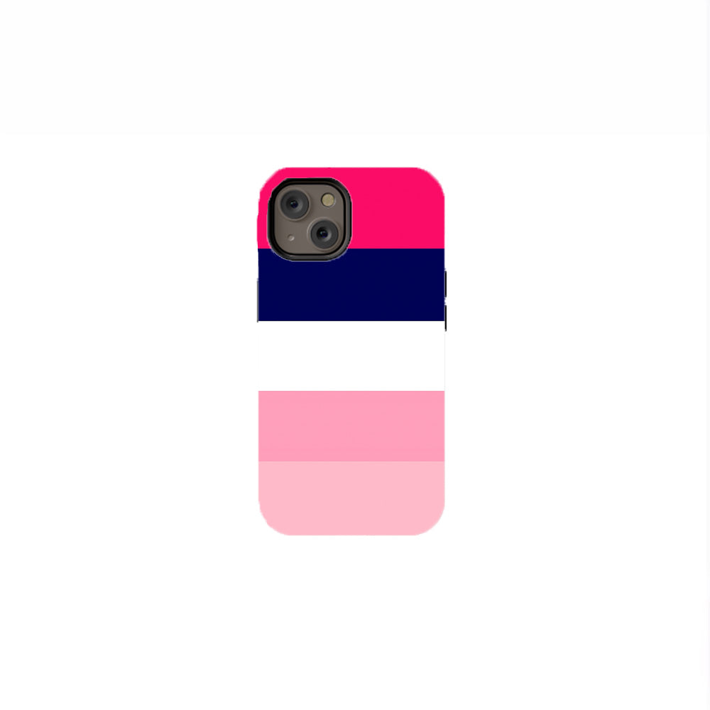 Blush Contrast Phone Case