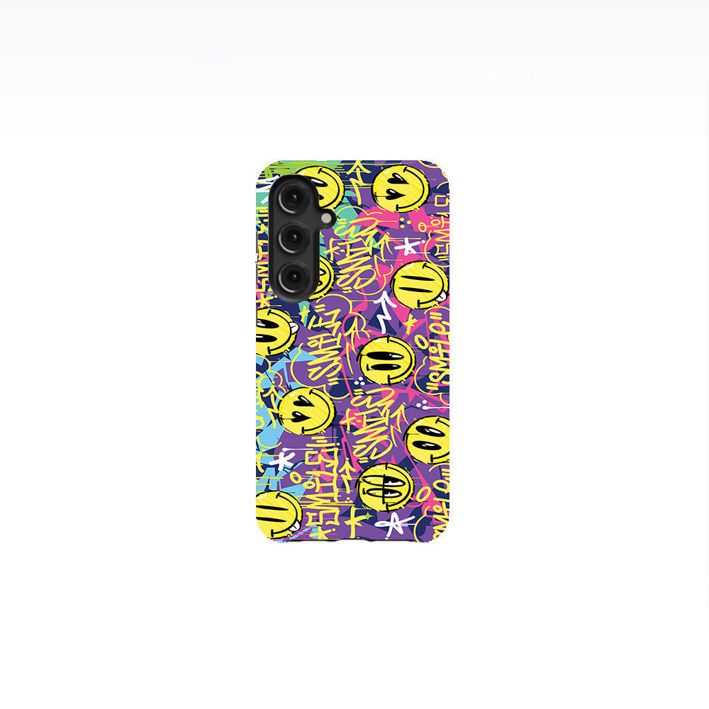 Graffiti Happy Smiling Face Phone Case