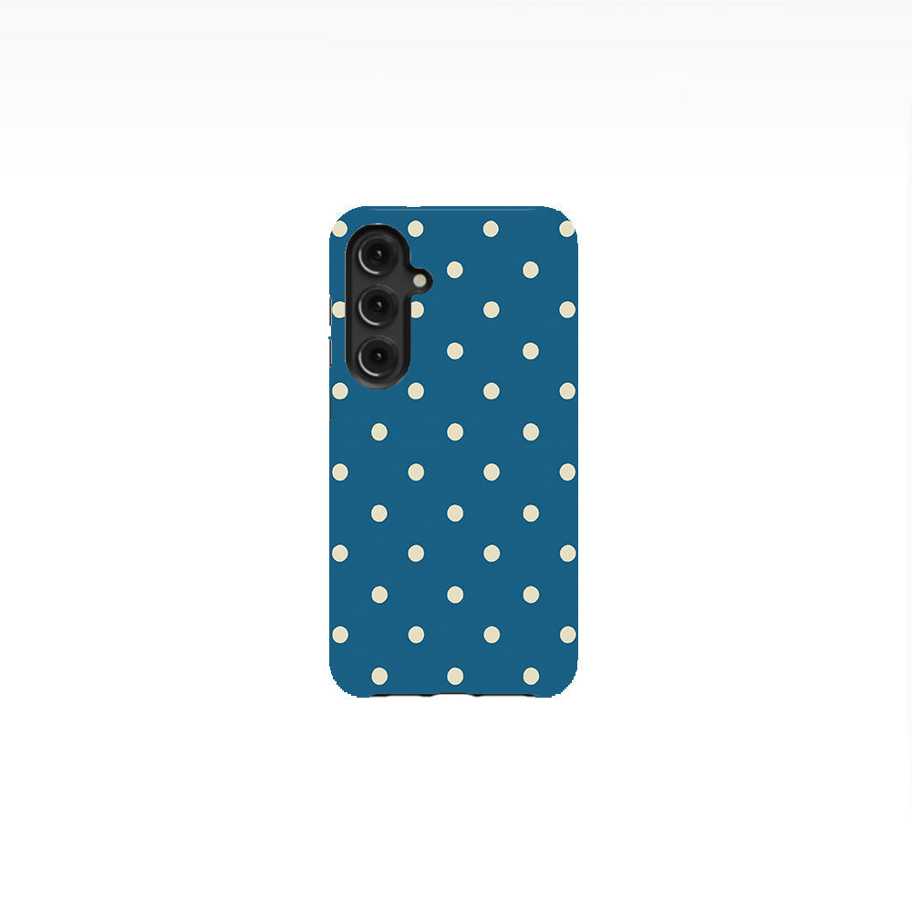 Happy Teal Polka Phone Case