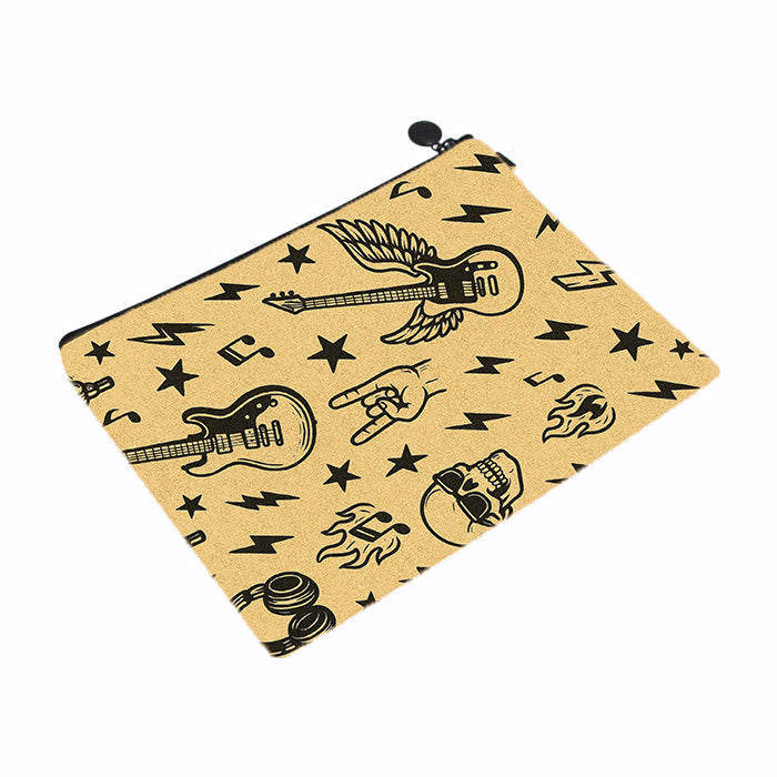 Rock Roll Makeup Bag