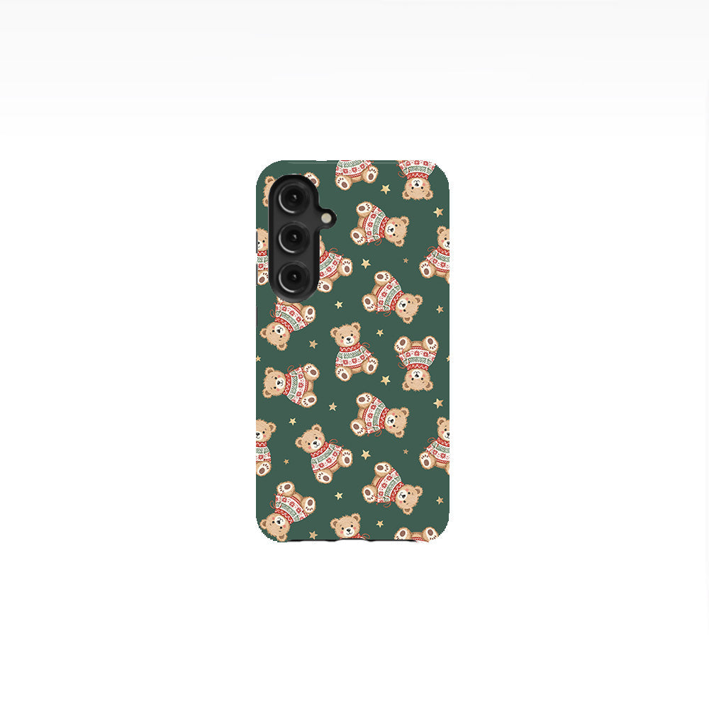 Cozy Sweater Teddy Bear Phone Case