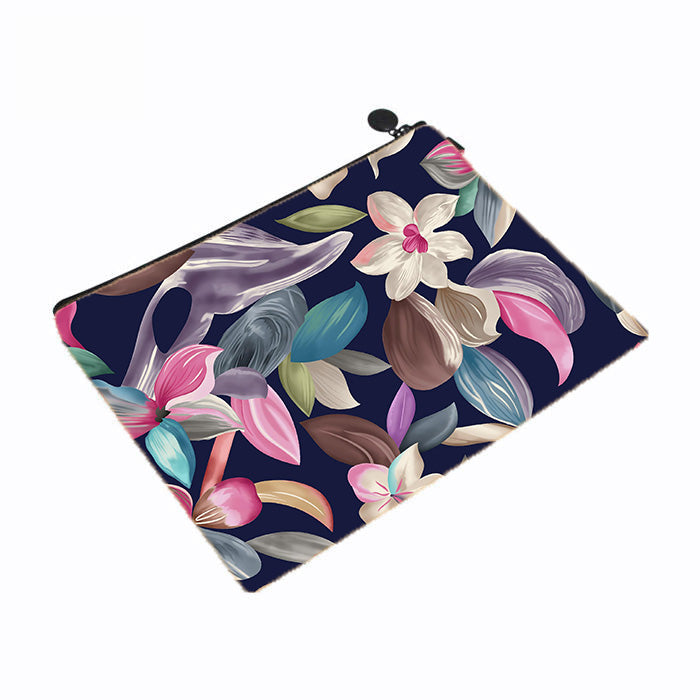 Small Flower Floral Seamless Makeup Bag
