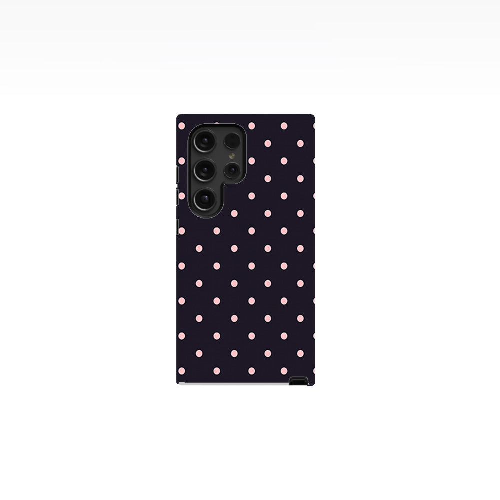 Blush Pink Polka Dots Phone Case