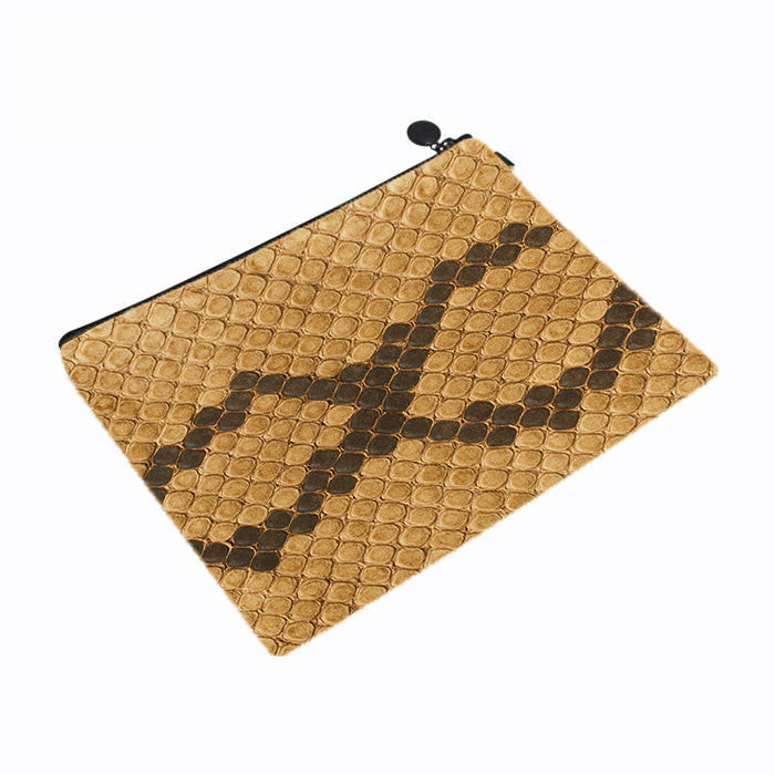 Snake Skin Makeup Bag