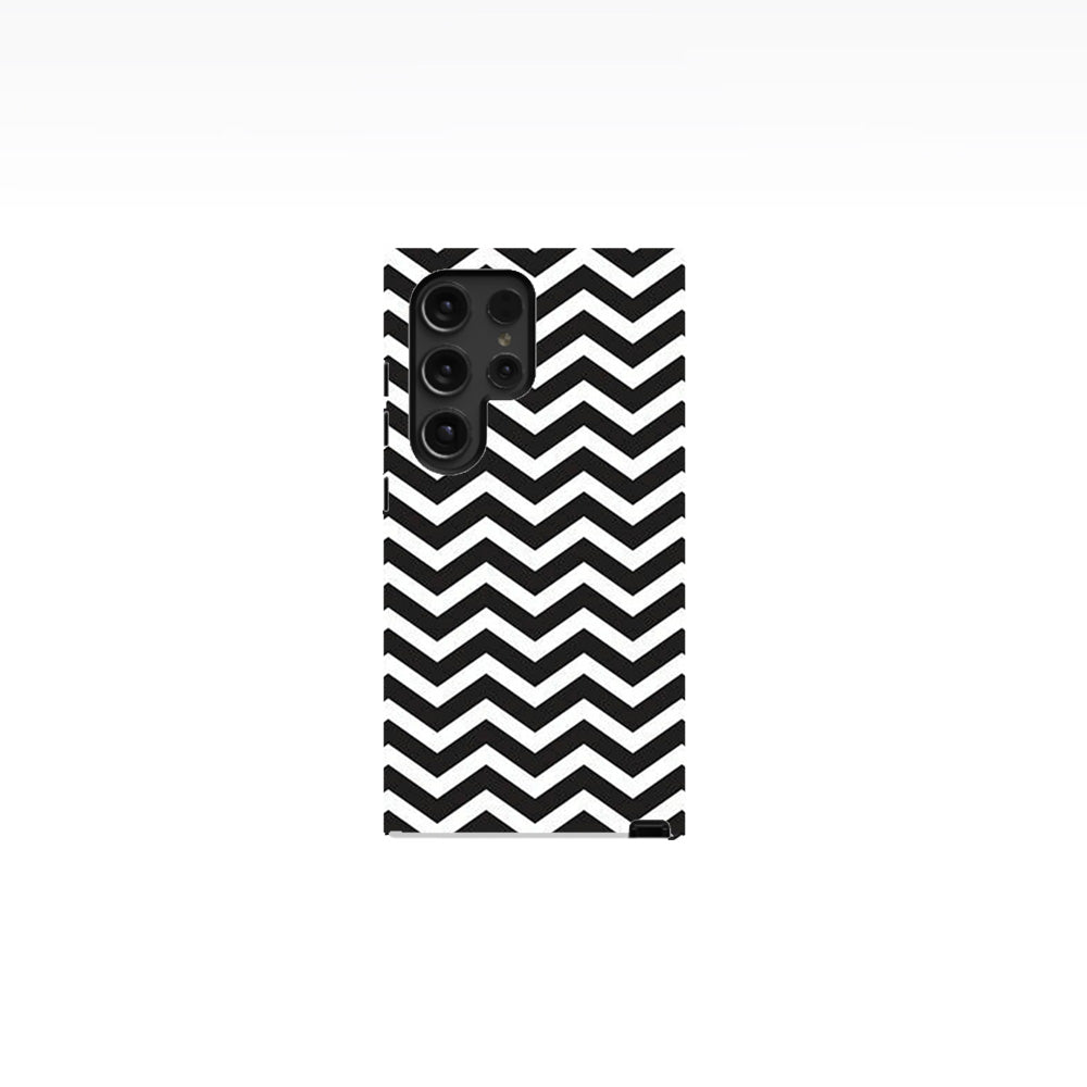 Chevron Noir Phone Case