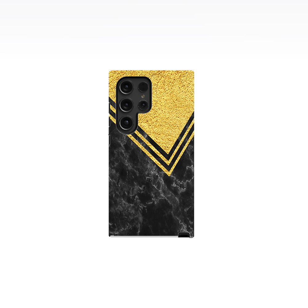Golden Marble Phone Case
