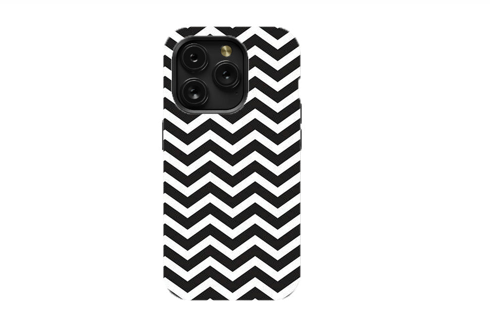 Chevron Noir Phone Case