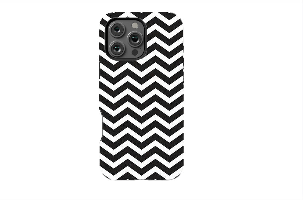 Chevron Noir Phone Case