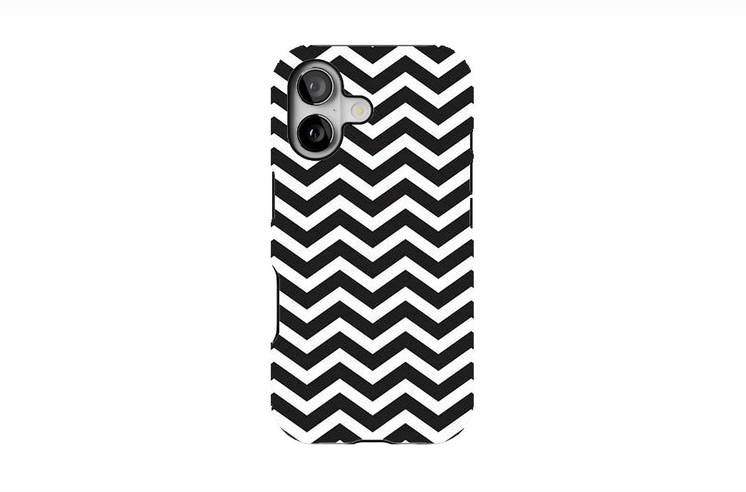 Chevron Noir Phone Case