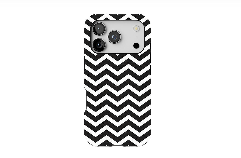 Chevron Noir Phone Case