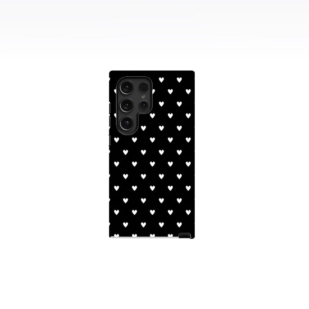 Heart Grid Phone Case