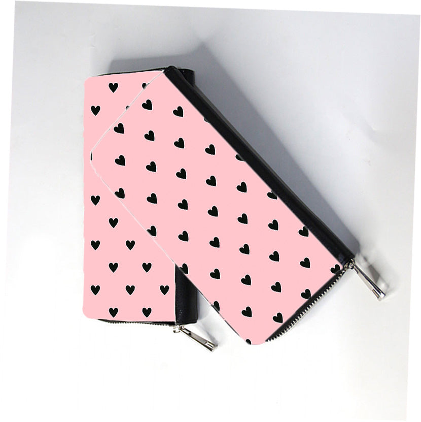 Sweet Hearts Zip Wallet