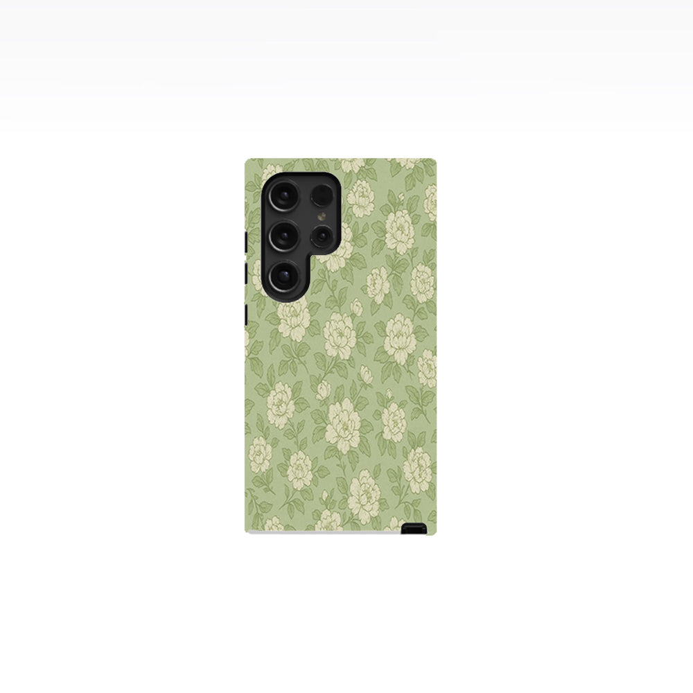Sage floral Phone Case