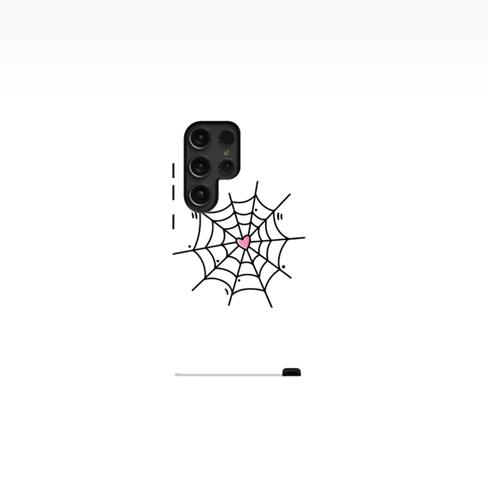 Spooky Halloween Spiderweb Phone Case