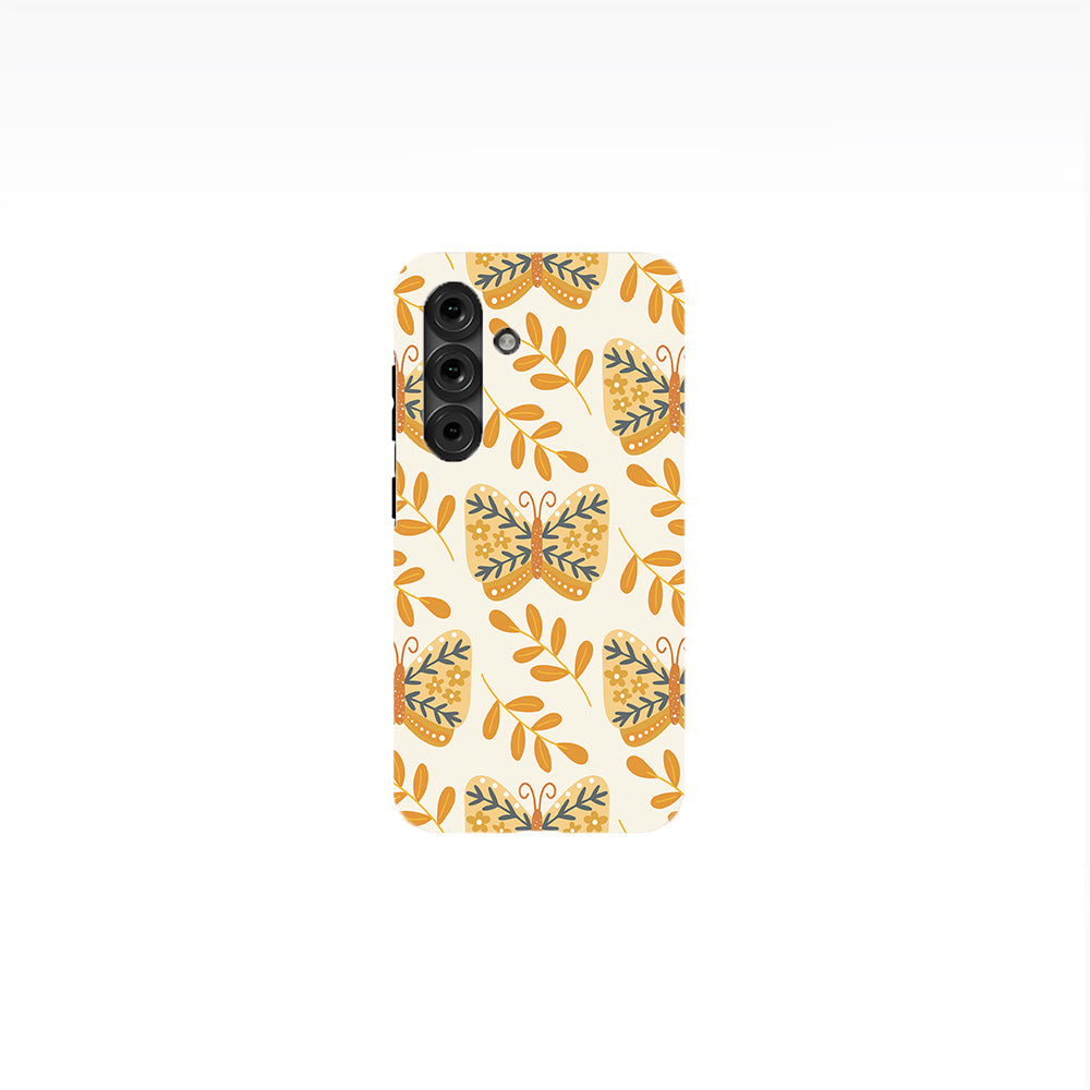 Boho Botanical Butterflies Phone Case