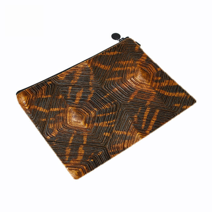 Tortoise Shell Makeup Bag
