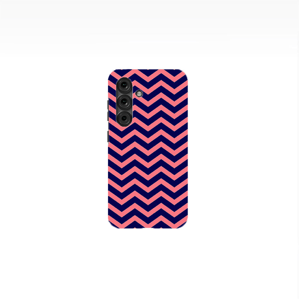 Coral ZigZag Phone Case