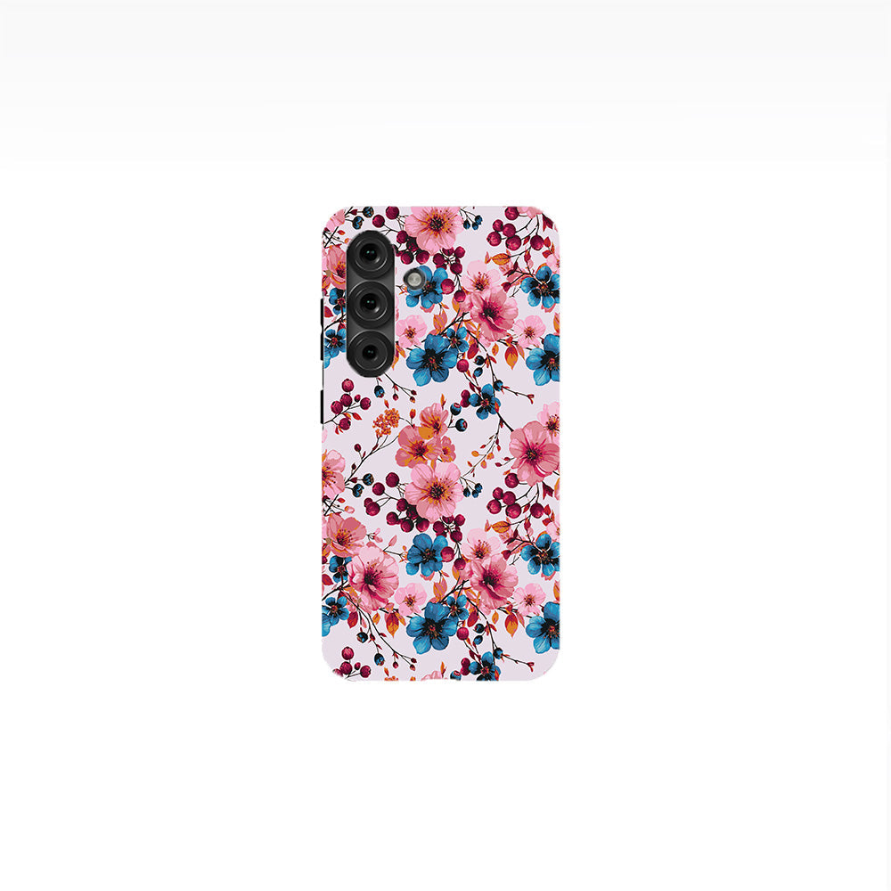 Dual-Tone Cherry Blossoms Phone Case