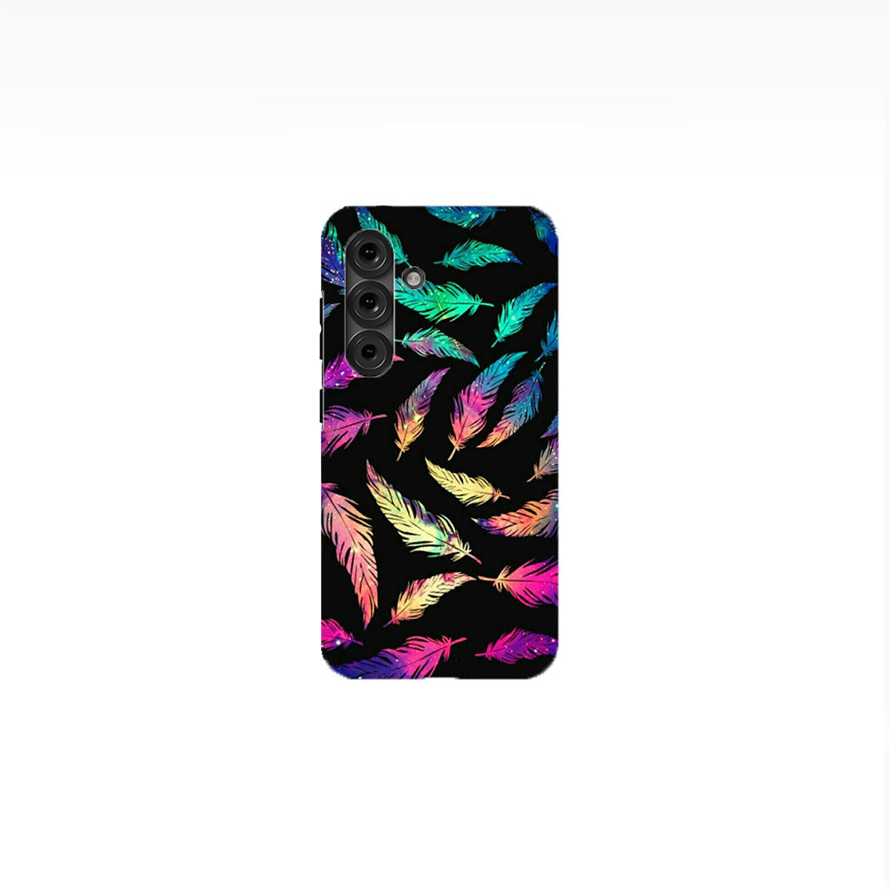 Galaxy Feathers Phone Case