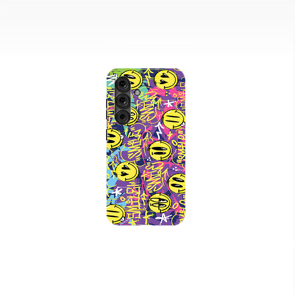 Graffiti Happy Smiling Face Phone Case