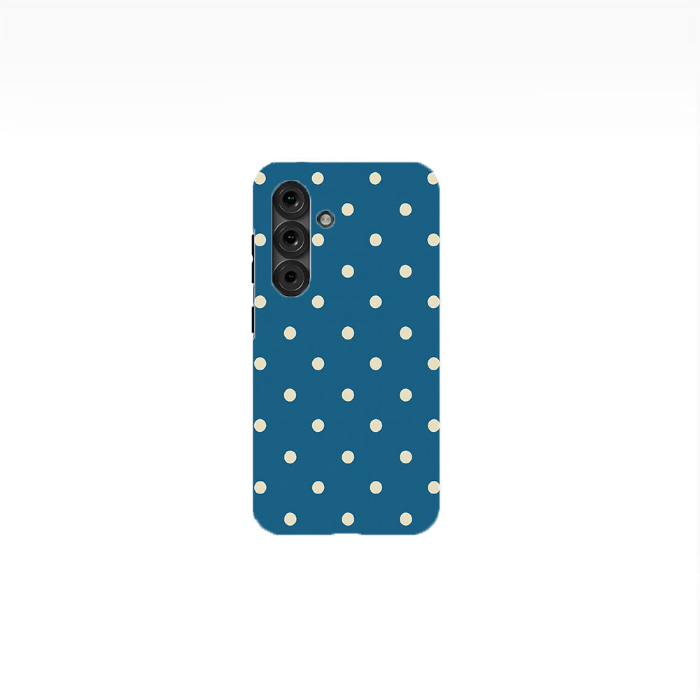 Happy Teal Polka Phone Case