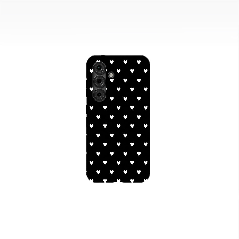 Heart Grid Phone Case