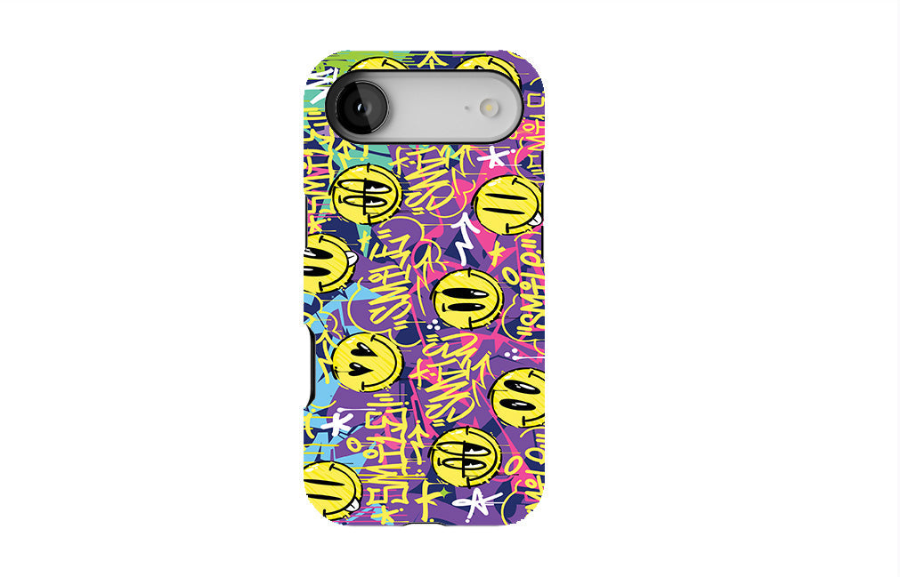 Graffiti Happy Smiling Face Phone Case