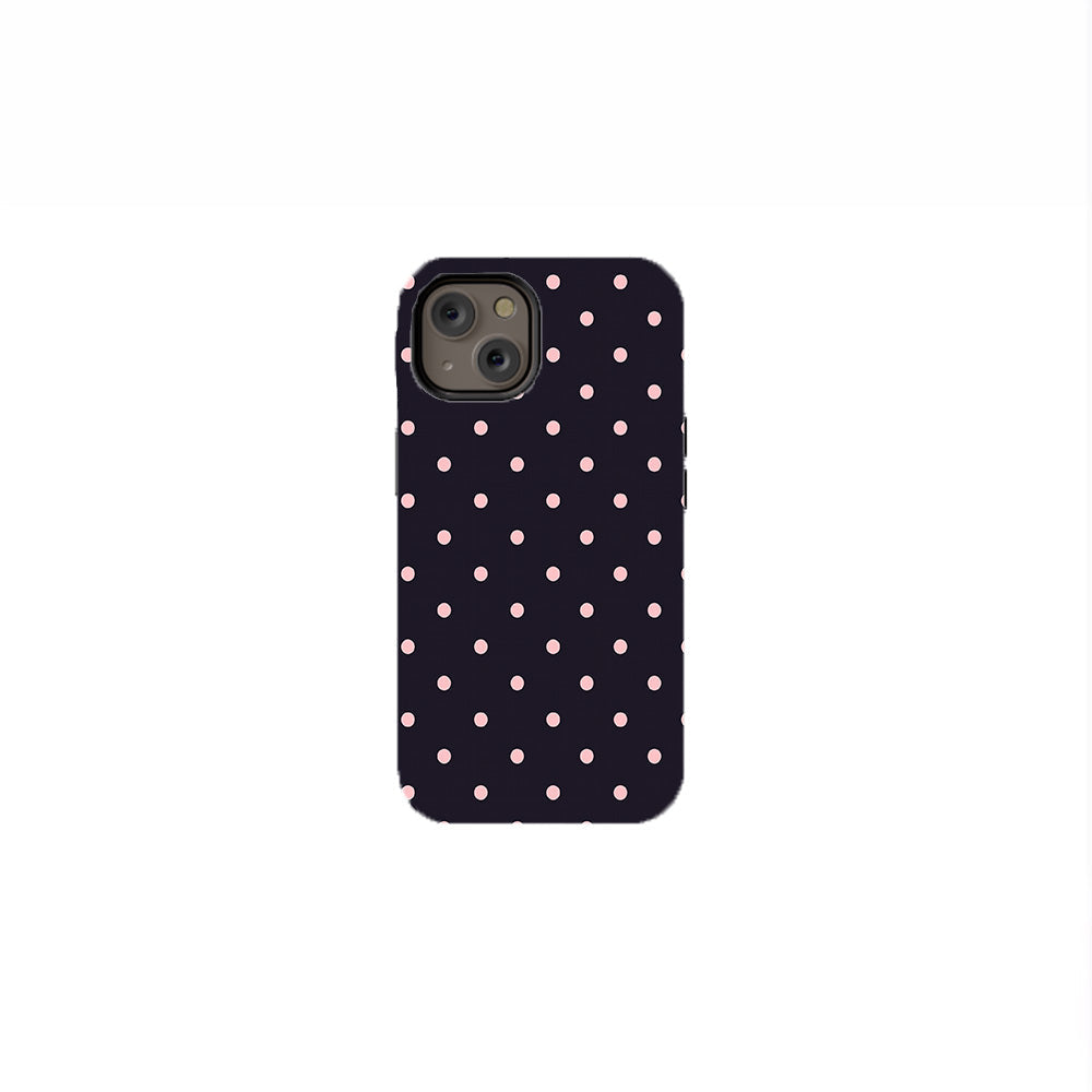 Blush Pink Polka Dots Phone Case