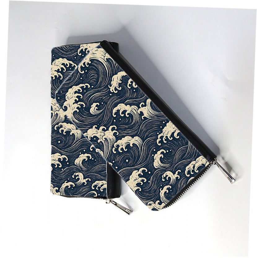 Waves Zip Wallet