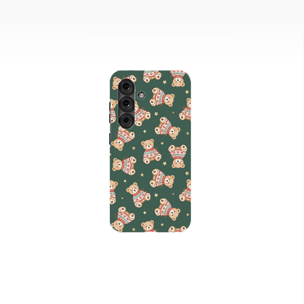Cozy Sweater Teddy Bear Phone Case