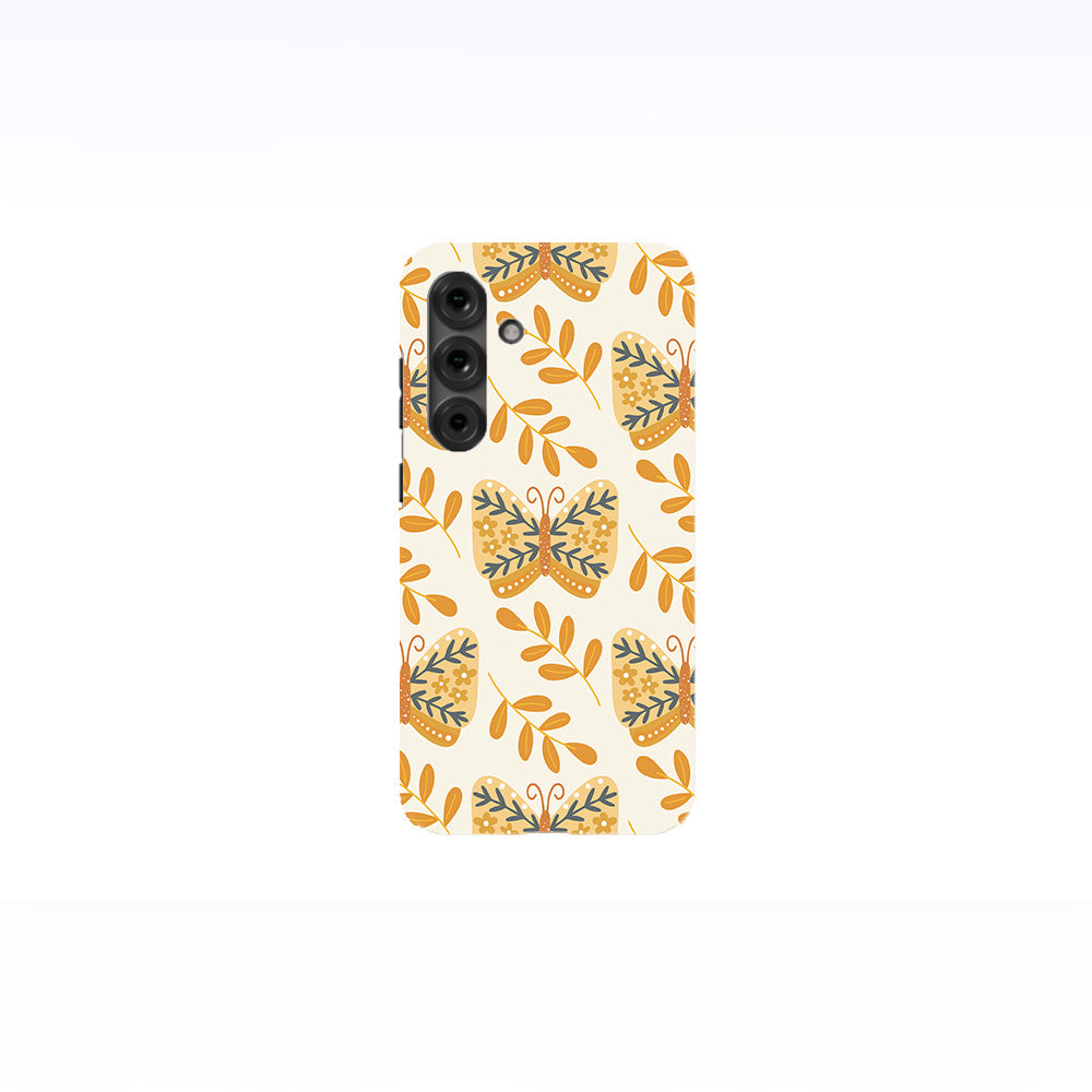 Boho Botanical Butterflies Phone Case