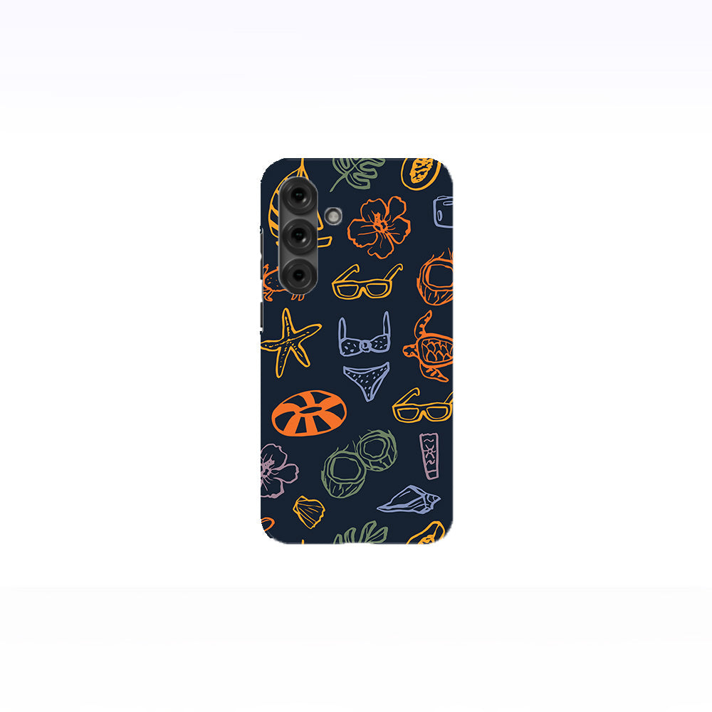 Doodle Summer Vacation Phone Case