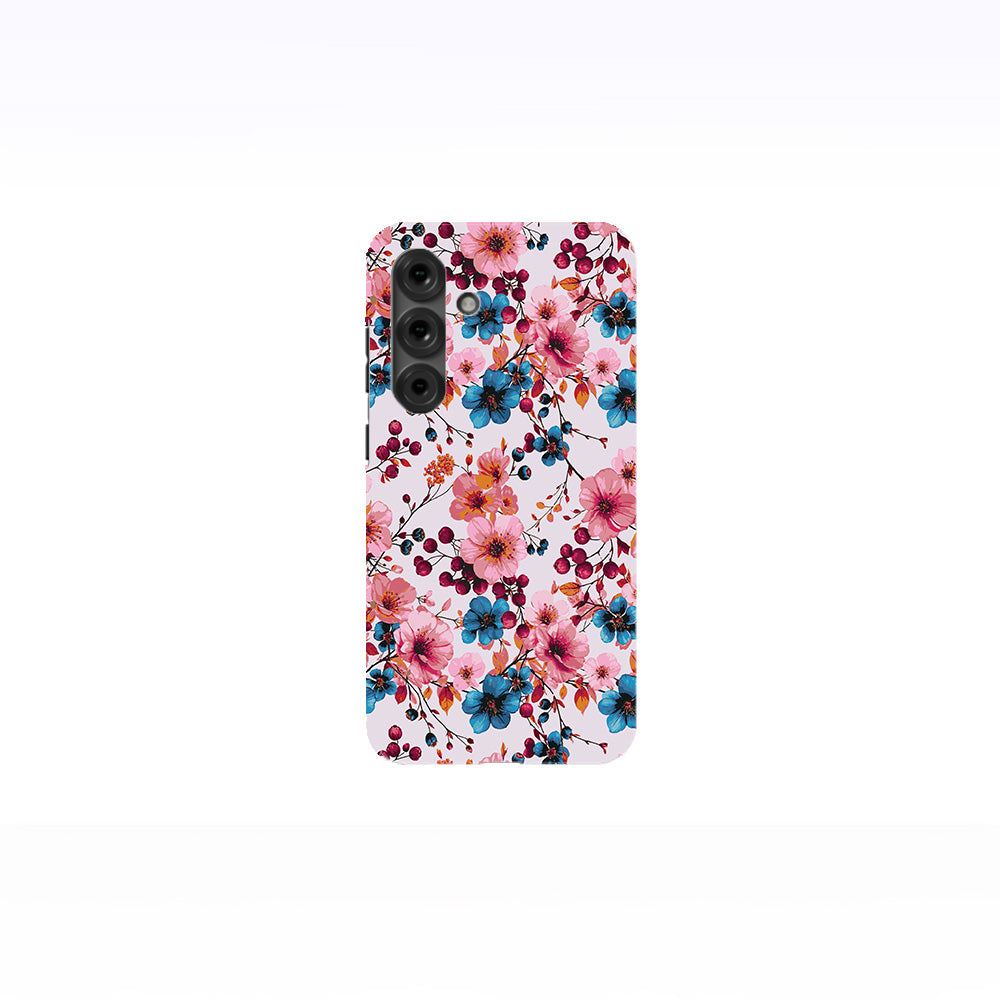 Dual-Tone Cherry Blossoms Phone Case