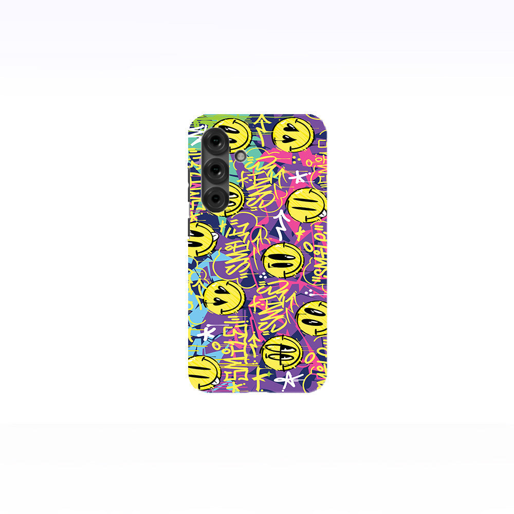 Graffiti Happy Smiling Face Phone Case
