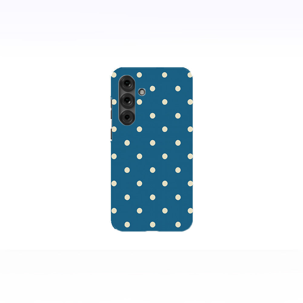 Happy Teal Polka Phone Case