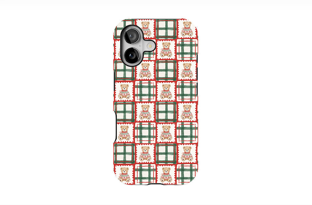 Teddy Bear Checks Phone Case