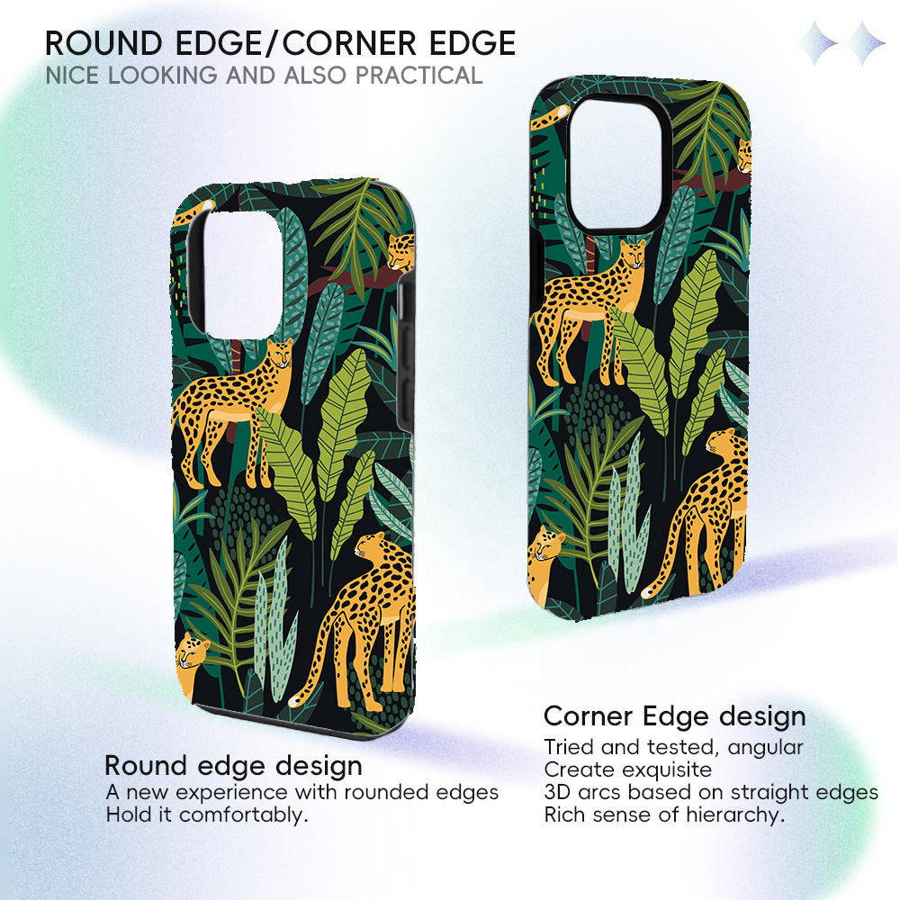 Leopards-Tropical Leaves